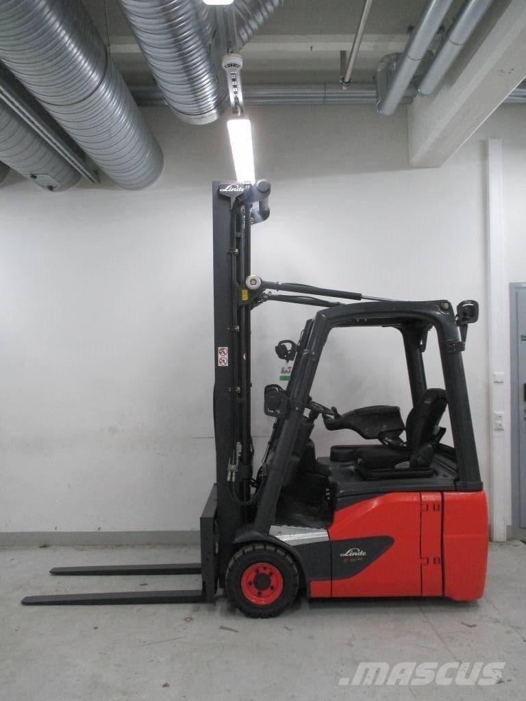 Linde E 16 C-02 Elektriskie iekrāvēji