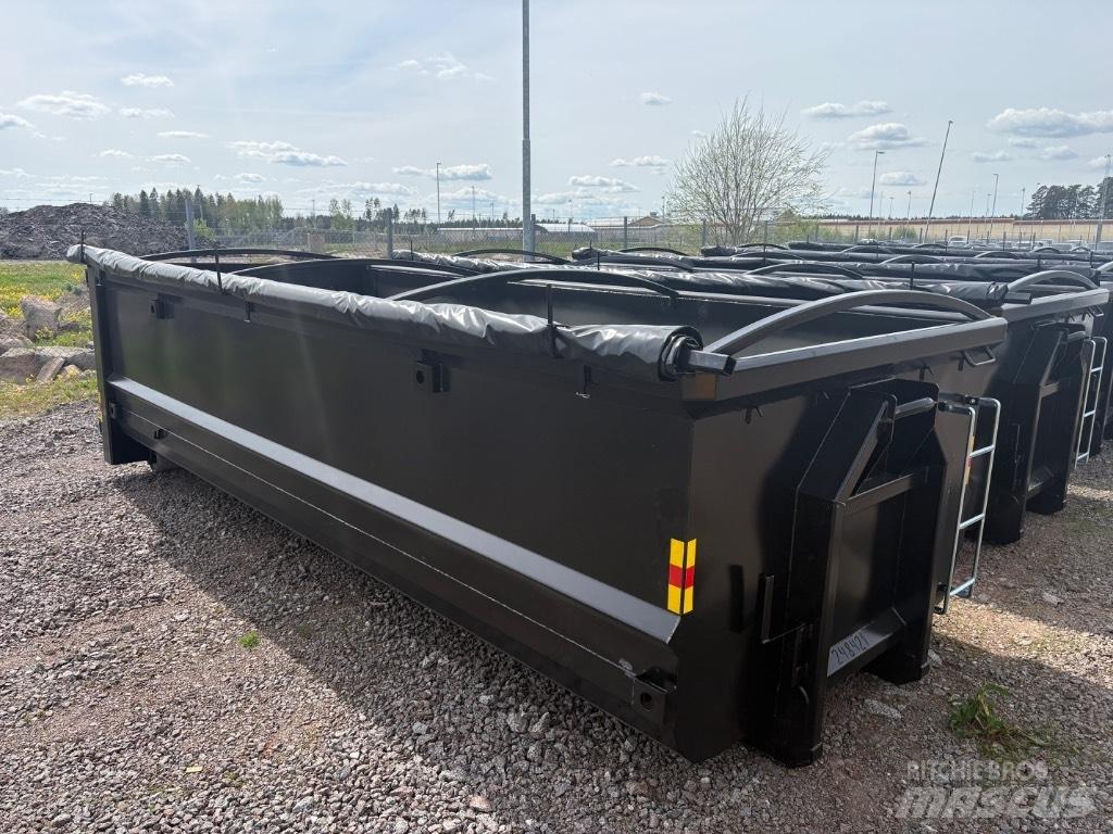 Flak 22m3 Rullkapell Treileri ar āķi