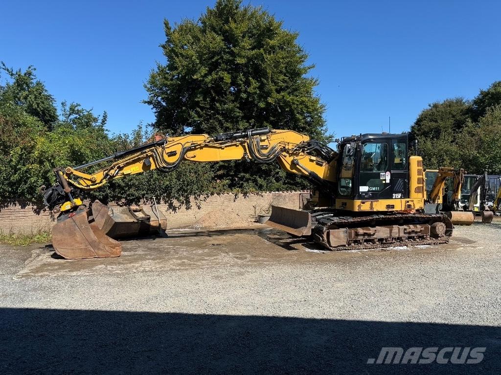 CAT 315 Kāpurķēžu ekskavatori