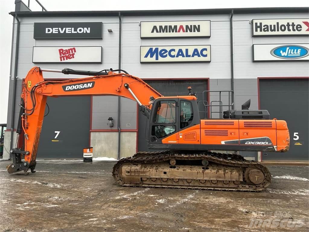 Doosan DX380LC-5 Kāpurķēžu ekskavatori