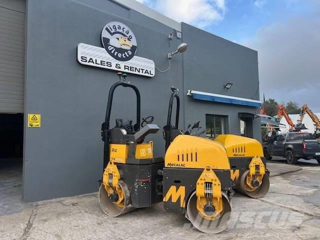 Mecalac TV 1200 Divvalču grunts veltņi