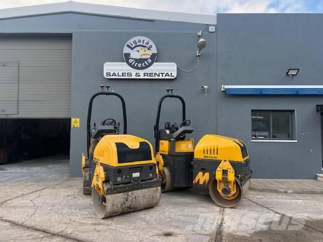 Mecalac TV 1200 Divvalču grunts veltņi