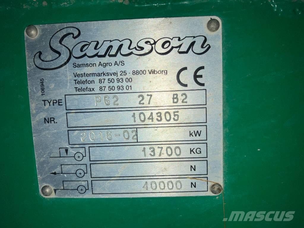 Samson PG2 27 Emulsijas cisternas