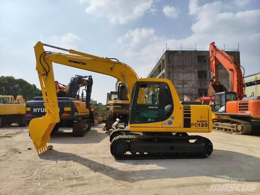 Komatsu pc120-6 Kāpurķēžu ekskavatori