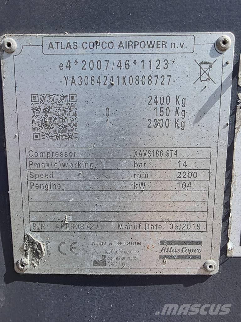 Atlas Copca XAVS186 Pastiprinātāji