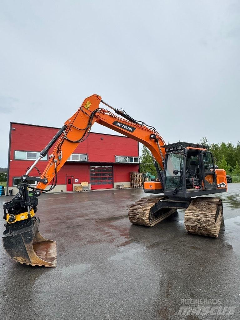 Develon DX 160 LC-7 Kāpurķēžu ekskavatori