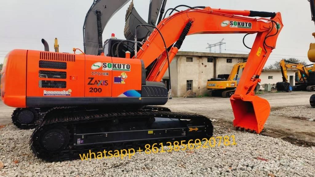 Hitachi ZX 200 Kāpurķēžu ekskavatori