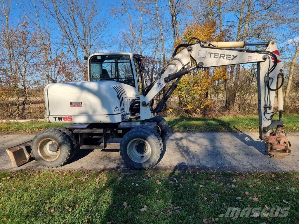 Terex TW 85 Ekskavatori uz riteņiem