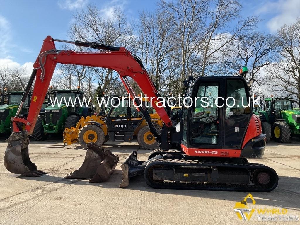 Kubota KX 080-4 Vidēja lieluma ekskavatori 7 t - 12 t