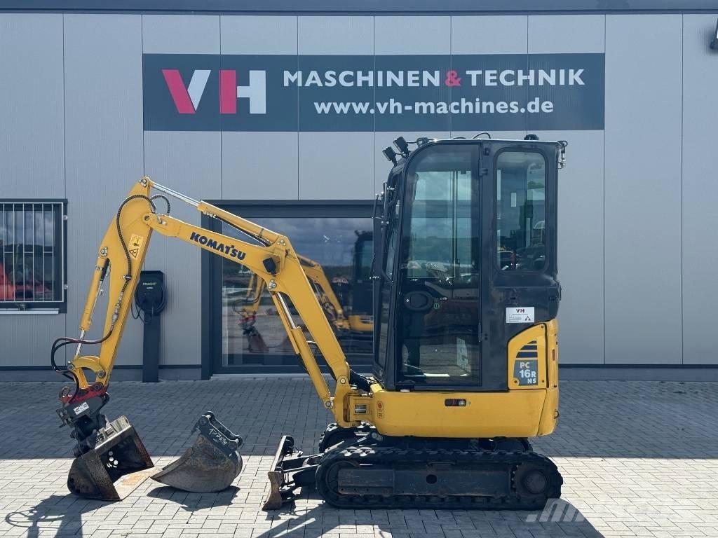Komatsu PC 16 R-3HS Mini ekskavatori < 7 t