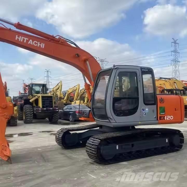 Hitachi EX120 Kāpurķēžu ekskavatori
