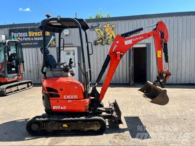 Kubota U 17-3 Mini ekskavatori < 7 t