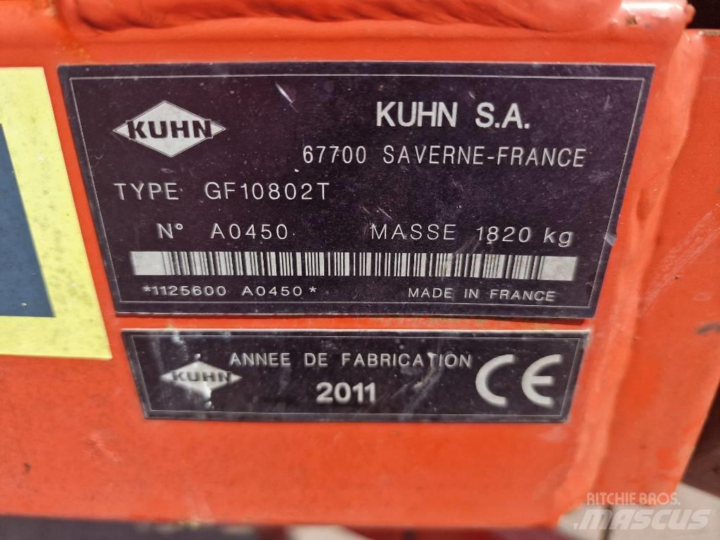 Kuhn GF 10802 T Grābekļi un siena ārdītāji