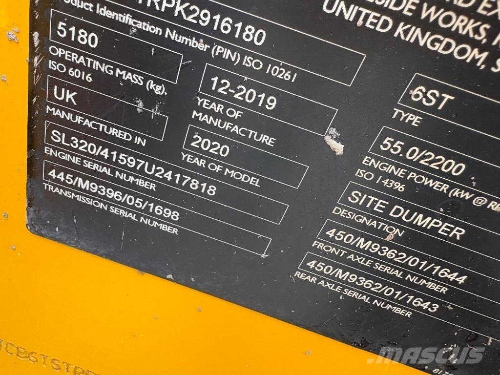JCB 6 ST Mini pašizgāzēji