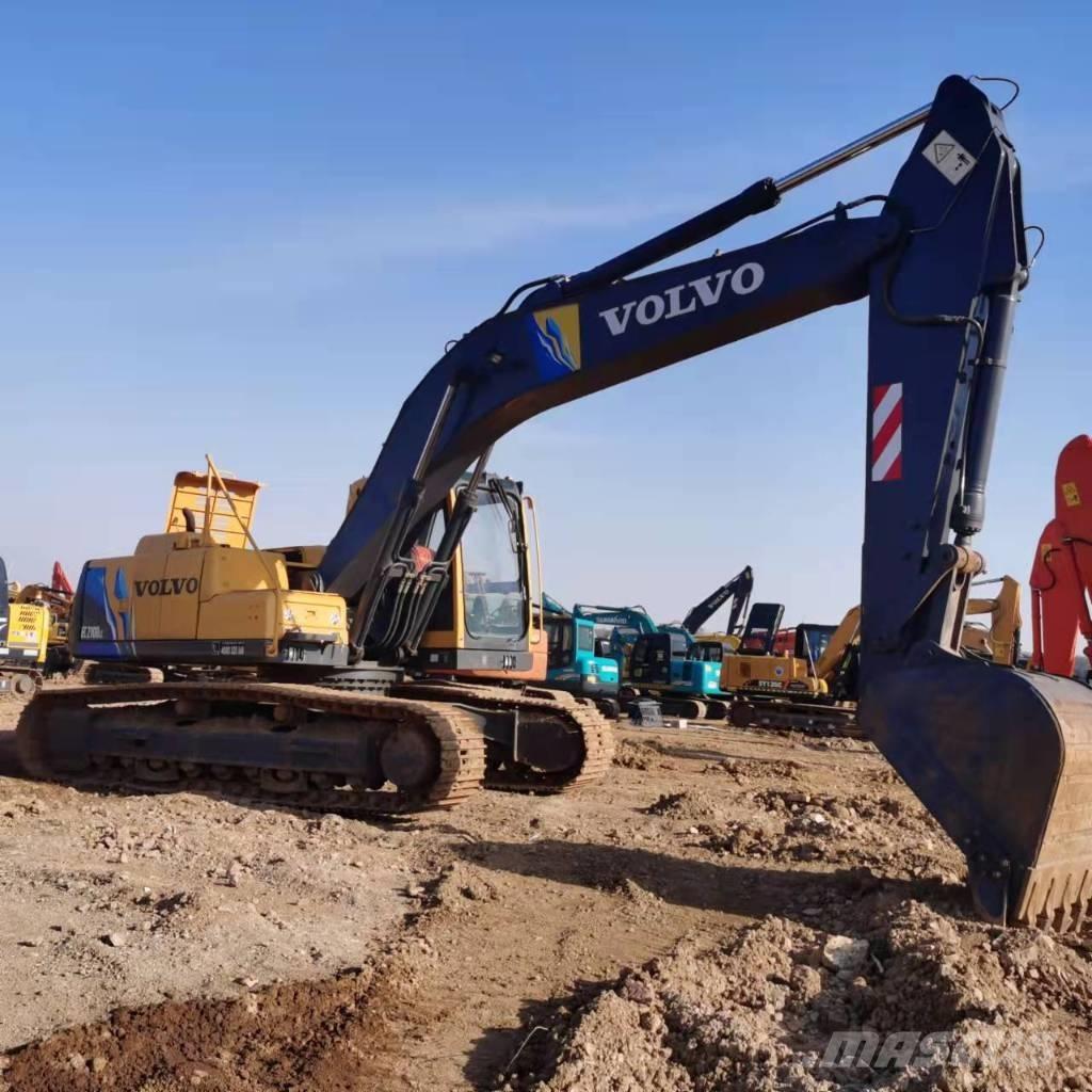 Volvo EC210B Kāpurķēžu ekskavatori