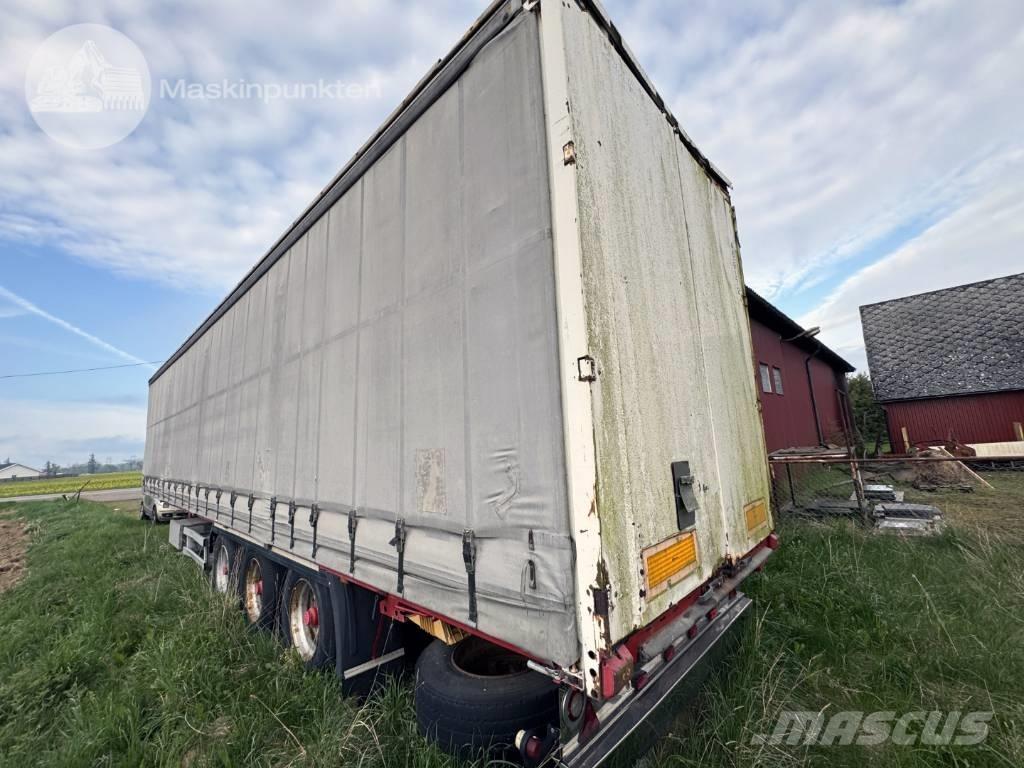 Krone SDP 27 Tents puspiekabes