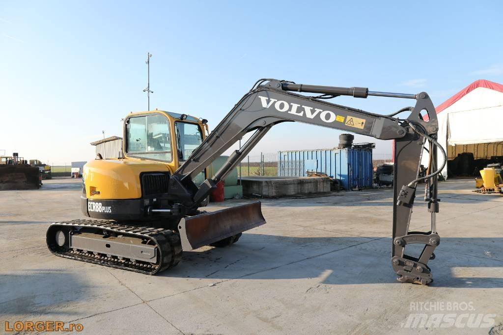 Volvo ECR 88 PLUS Vidēja lieluma ekskavatori 7 t - 12 t