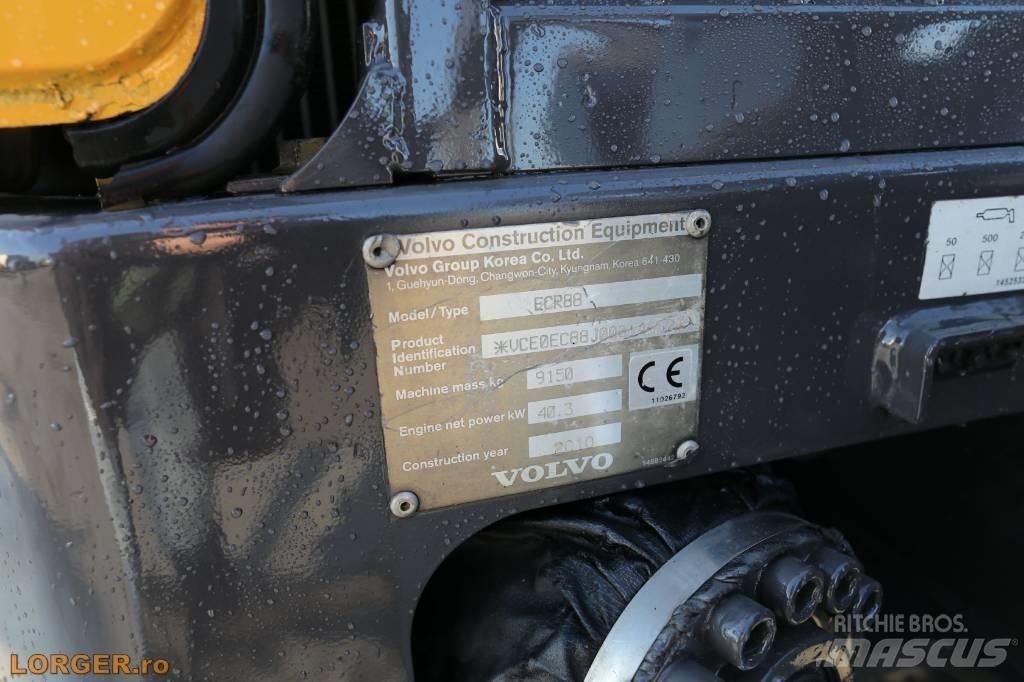 Volvo ECR 88 PLUS Vidēja lieluma ekskavatori 7 t - 12 t