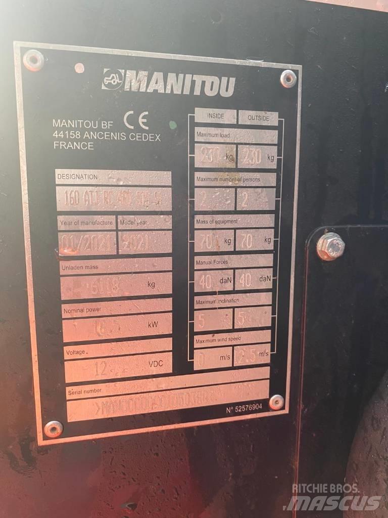 Manitou 160 ATJ Strēles pacēlāji