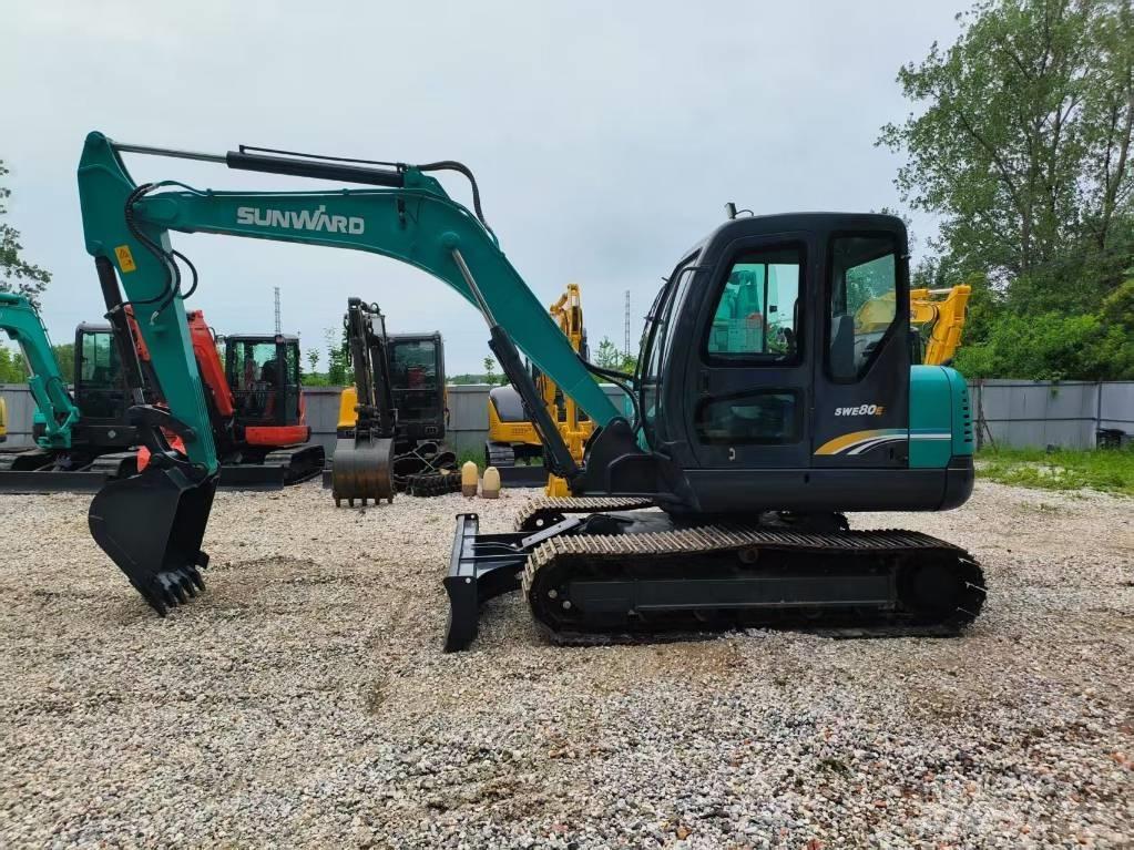 Sunward SWE 80 E Vidēja lieluma ekskavatori 7 t - 12 t