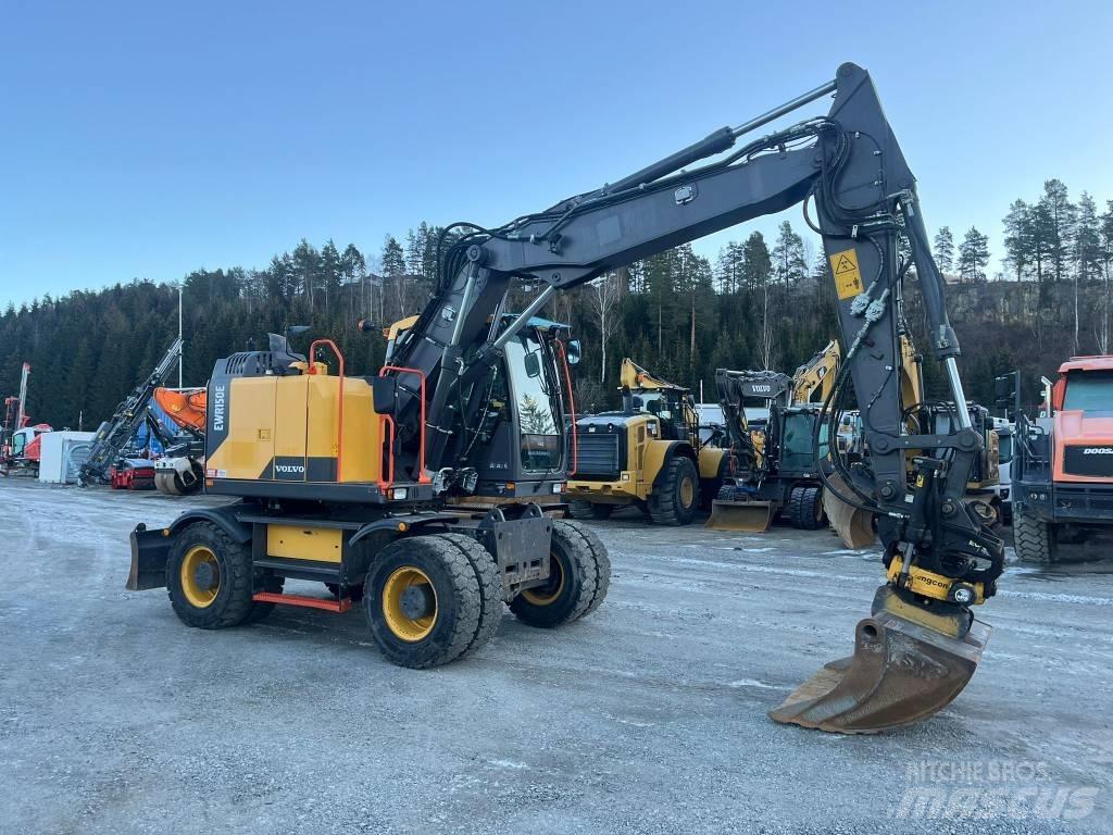 Volvo EWR 150 E !!SOLD!! Ekskavatori uz riteņiem