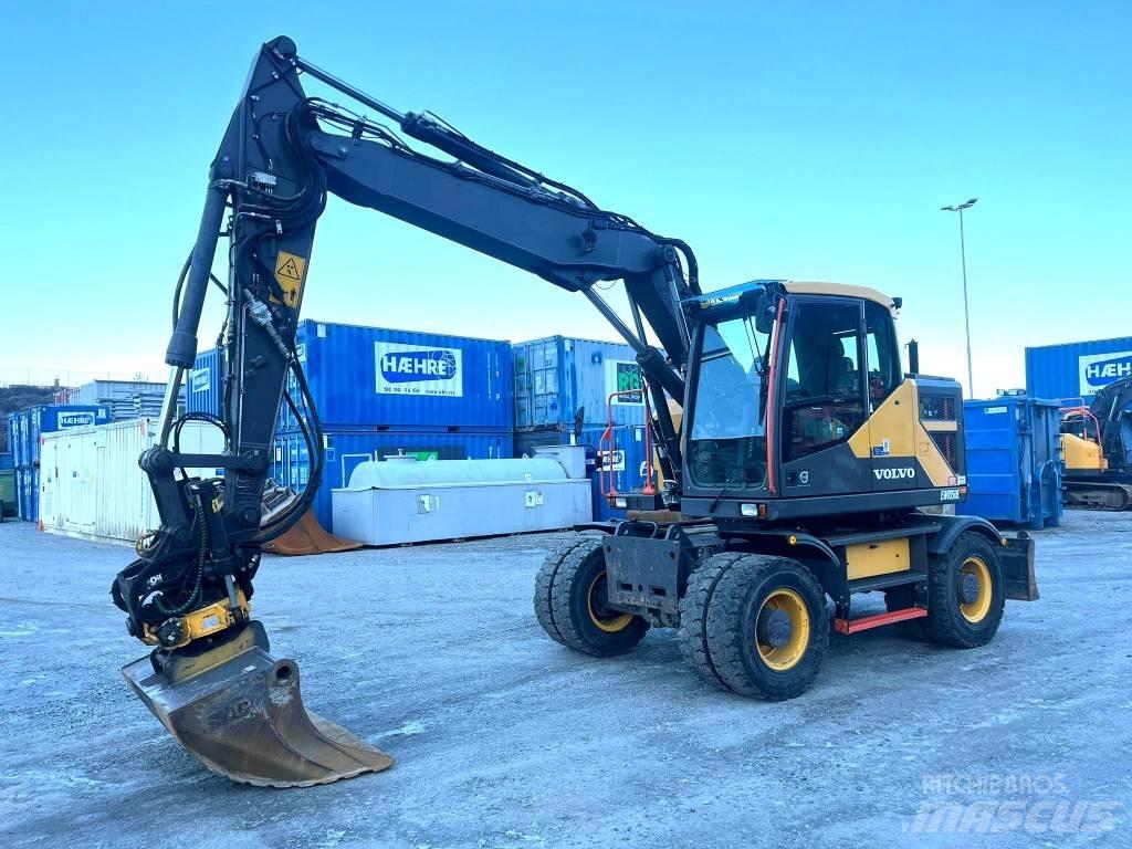 Volvo EWR 150 E !!SOLD!! Ekskavatori uz riteņiem