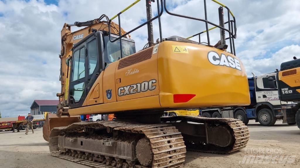 CASE CX 210 C Kāpurķēžu ekskavatori