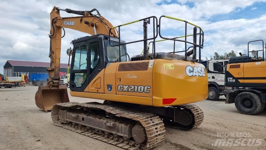 CASE CX 210 C Kāpurķēžu ekskavatori