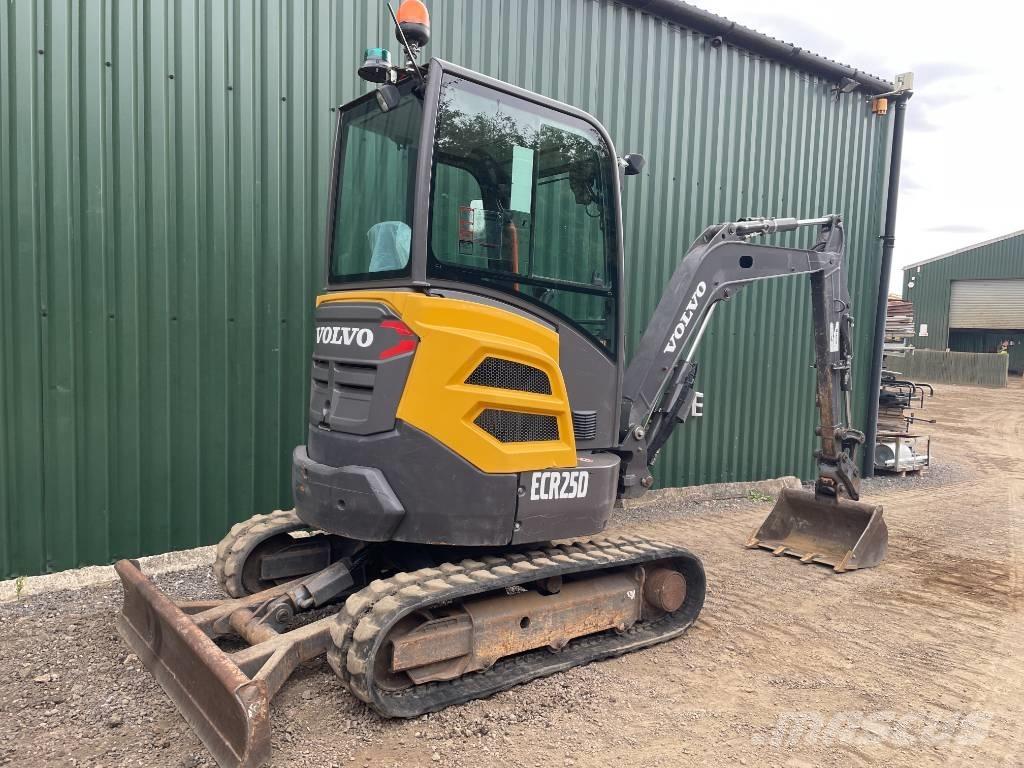 Volvo ECR 25 D Mini ekskavatori < 7 t