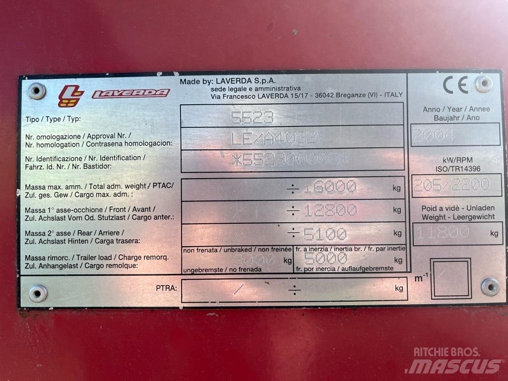 Laverda M 304 Ražas novākšanas kombaini