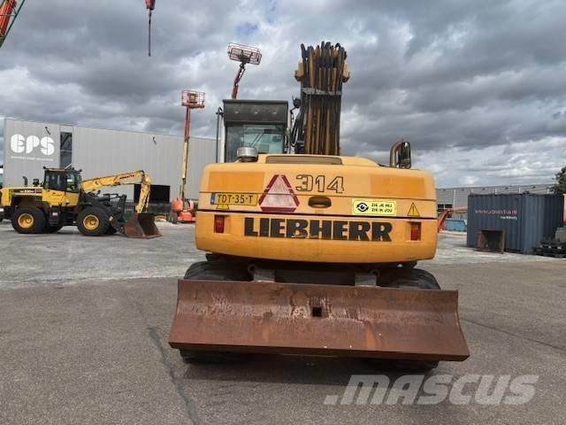 Liebherr A 314 Ekskavatori uz riteņiem