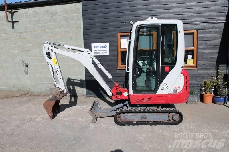 Takeuchi TB216 Mini ekskavatori < 7 t