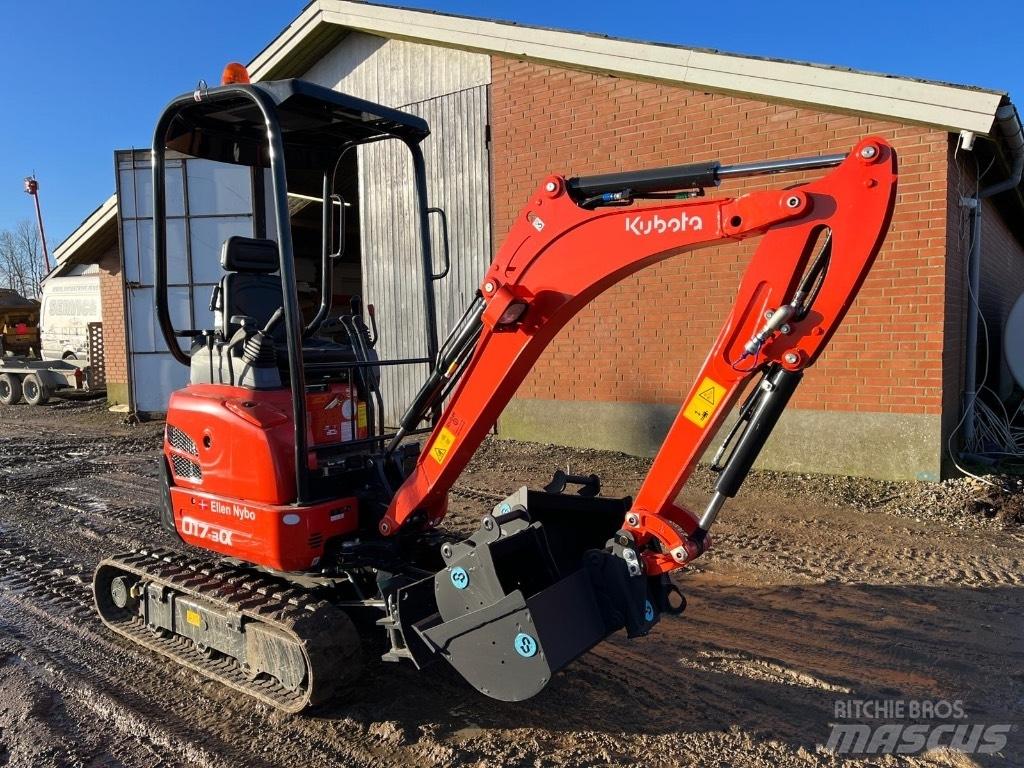 Kubota U 17-3 Mini ekskavatori < 7 t