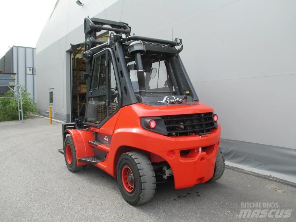 Linde H80D Tehnika ar dīzeļa dzinēju