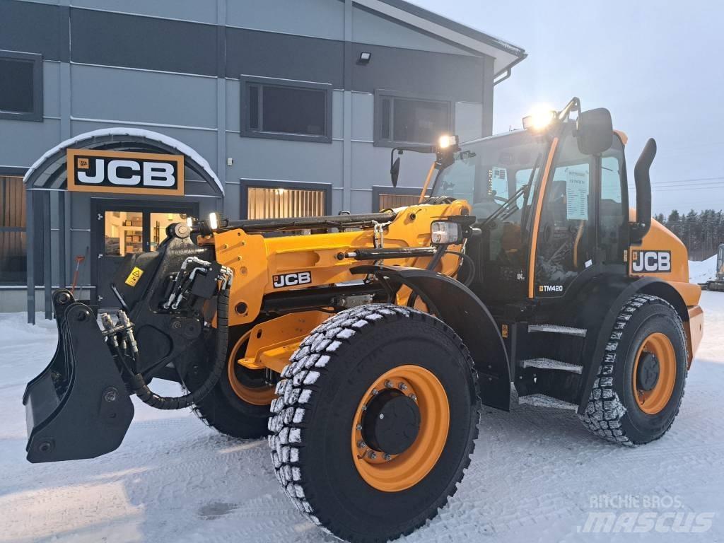 JCB TM 420C SV Teleskopiskie riteņu iekrāvēji