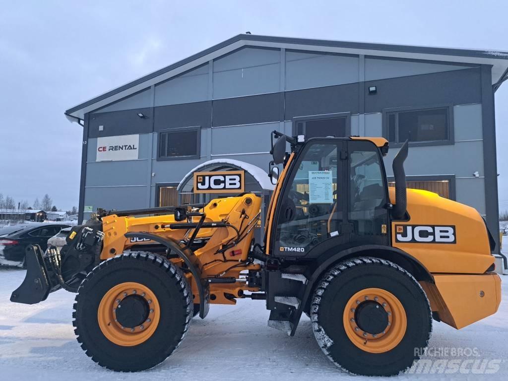 JCB TM 420C SV Teleskopiskie riteņu iekrāvēji