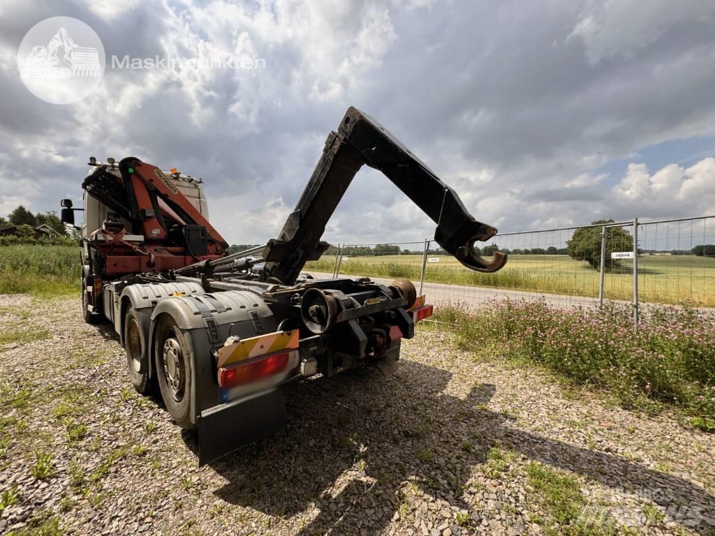 Scania R 420 LB Smagās mašīnas ar celtni