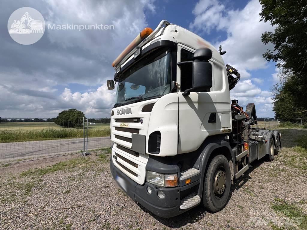 Scania R 420 LB Smagās mašīnas ar celtni