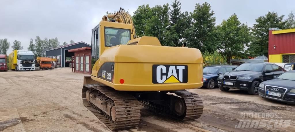 CAT 315 C Kāpurķēžu ekskavatori