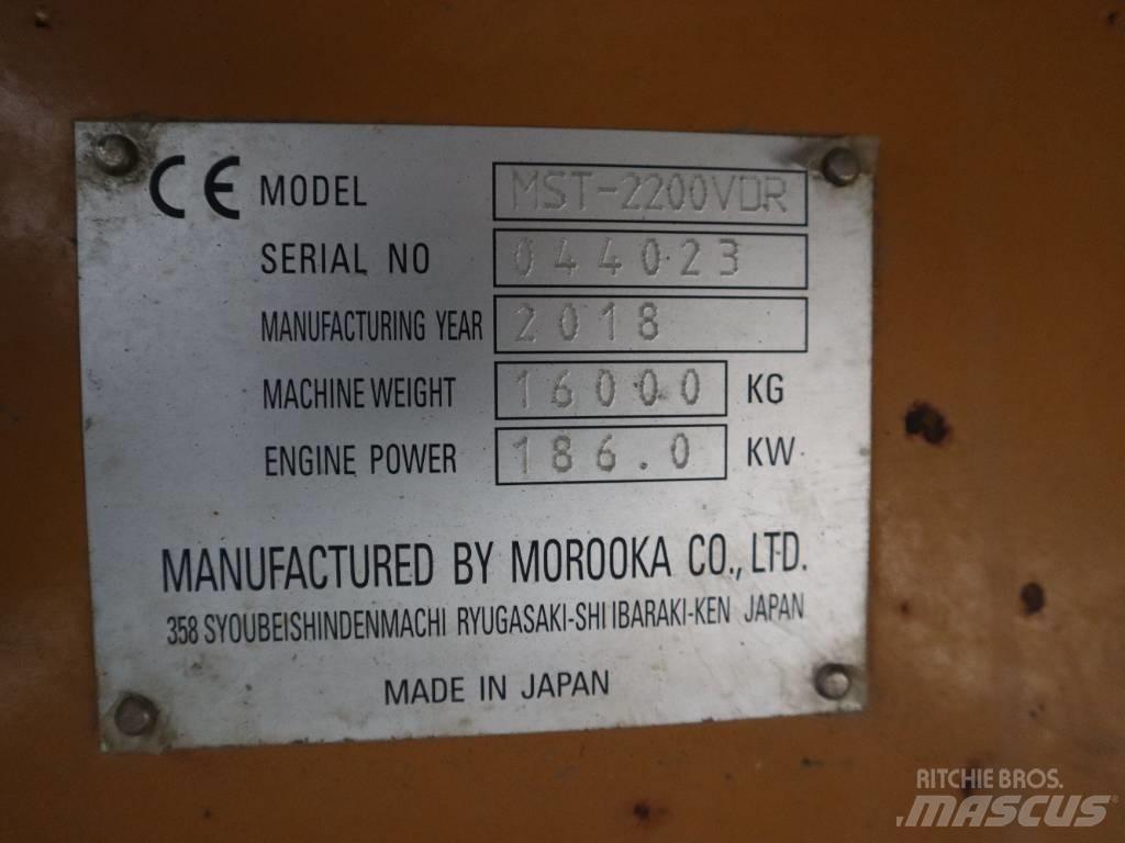 Morooka MST 2200 VDR Kāpurķēžu pašizkrāvējs