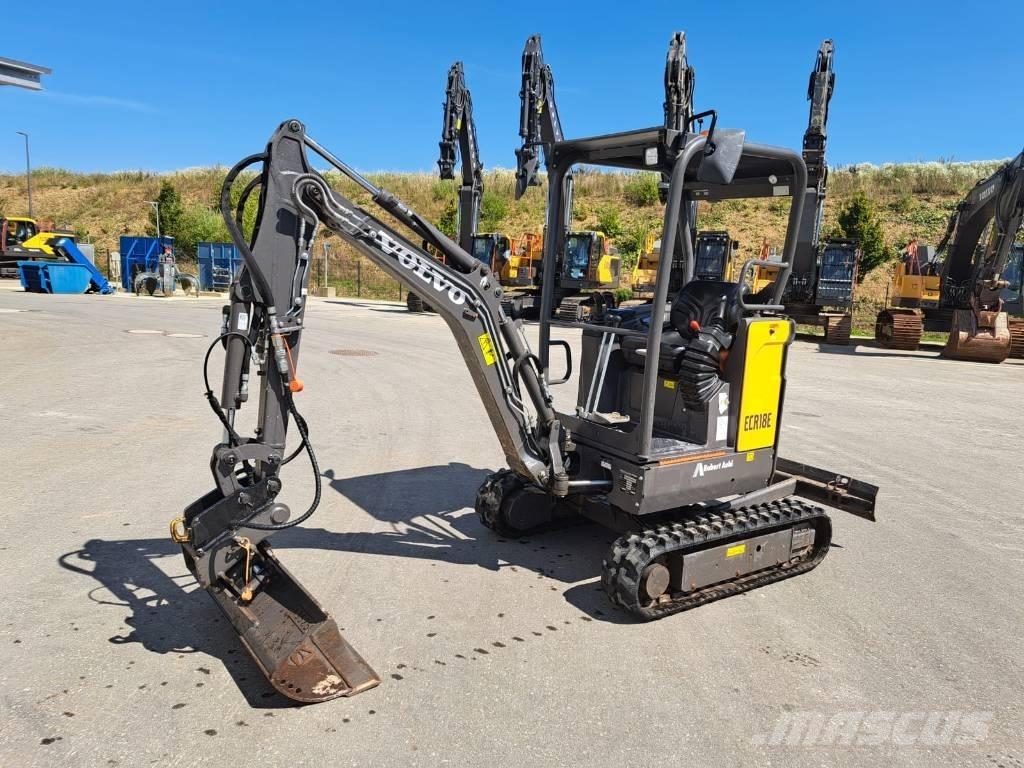 Volvo ECR 18 E Mini ekskavatori < 7 t