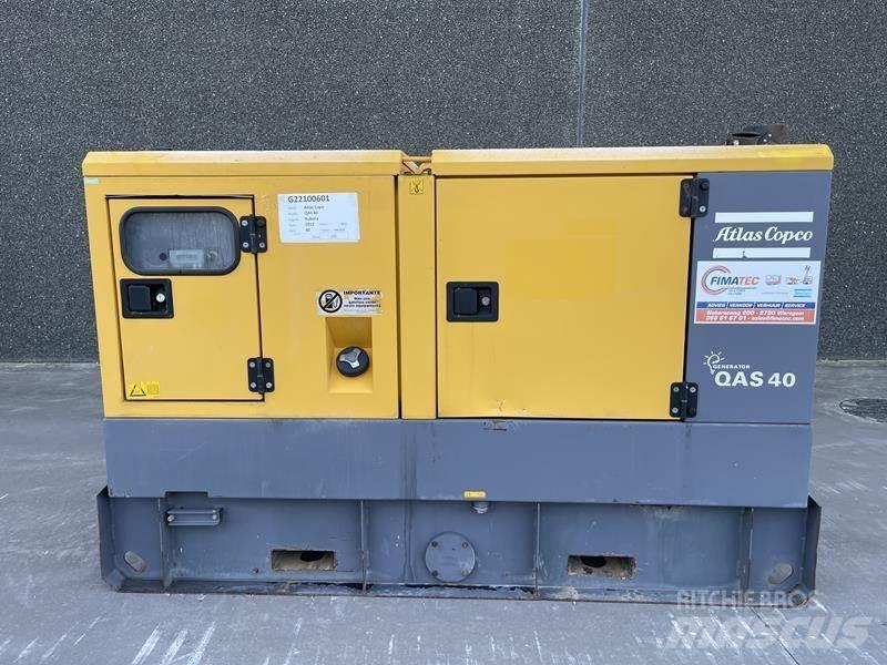 Atlas Copco QAS 40 Dīzeļģeneratori