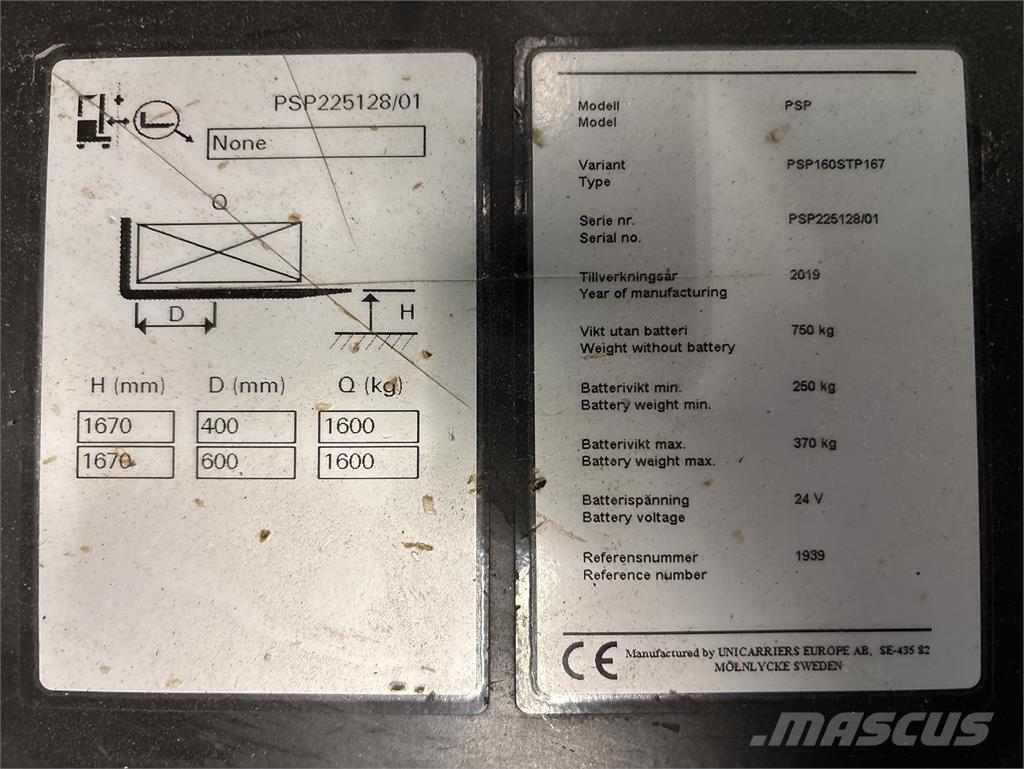 Atlet PSP160 Pašgājēji krautnētāji