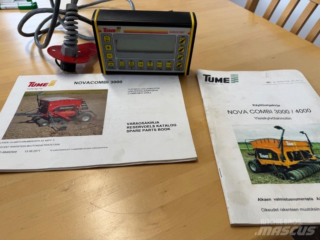 Tume Novacombi3000 Kombinētās sējmašīnas