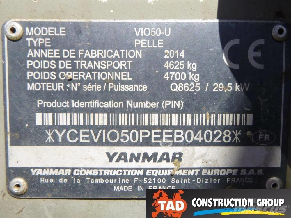 Yanmar Vio 50 U Mini ekskavatori < 7 t