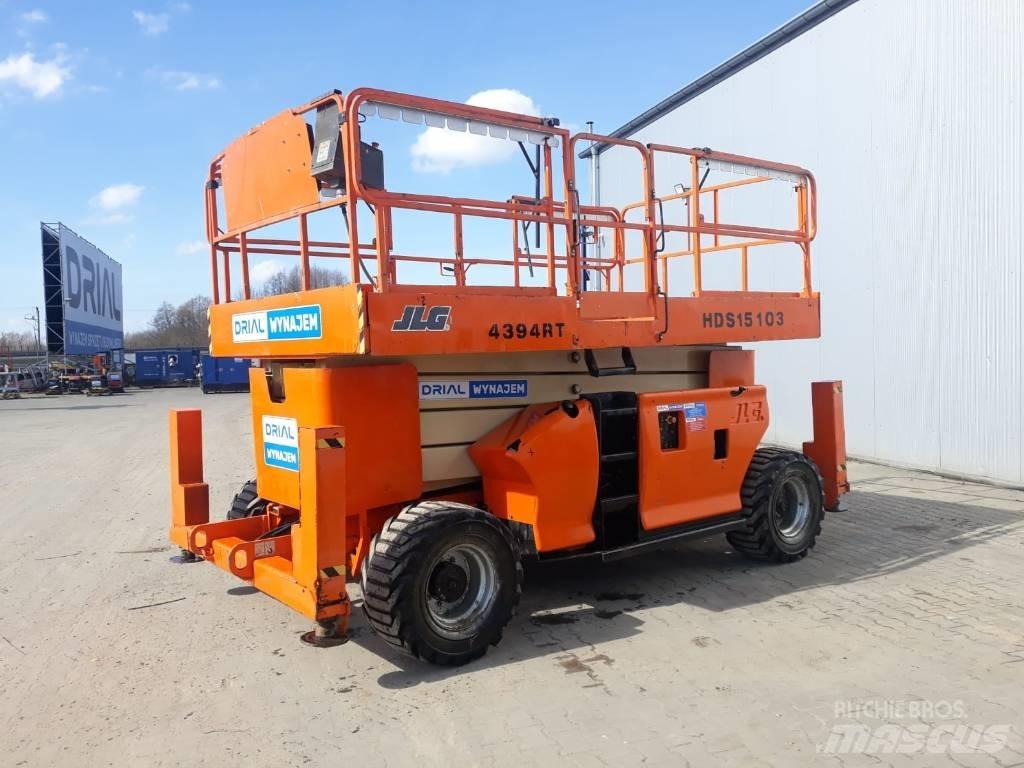 JLG 4394 RT Šķerveida pacēlāji