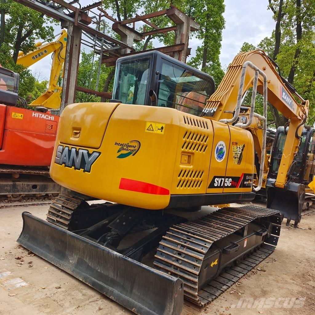 Sany SY 75 C Kāpurķēžu ekskavatori