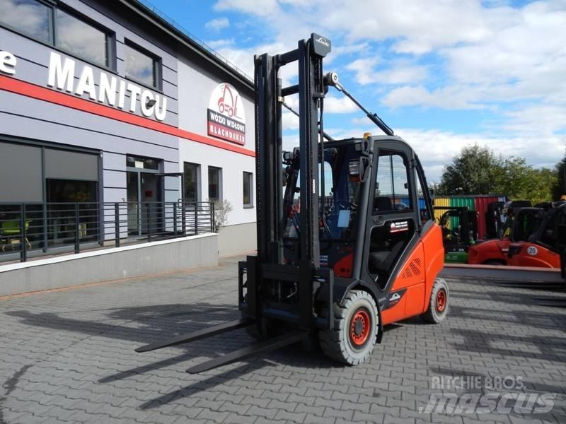 Linde H30T-02 LPG tehnika