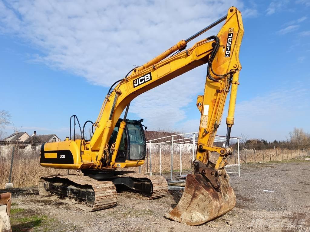 JCB JS 210 LC Kāpurķēžu ekskavatori