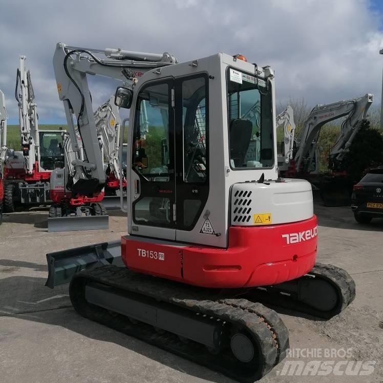 Takeuchi TB153FR Mini ekskavatori < 7 t